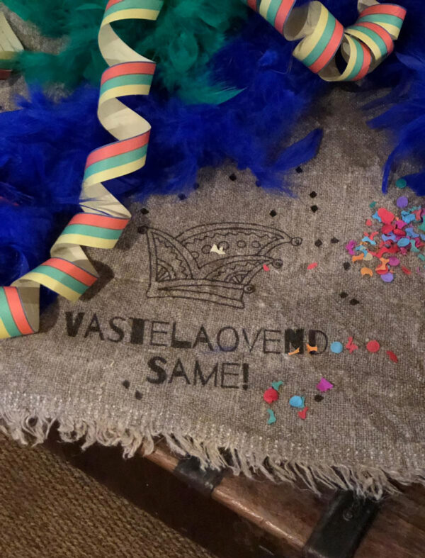 carnaval shabby doek vastelaovend prins