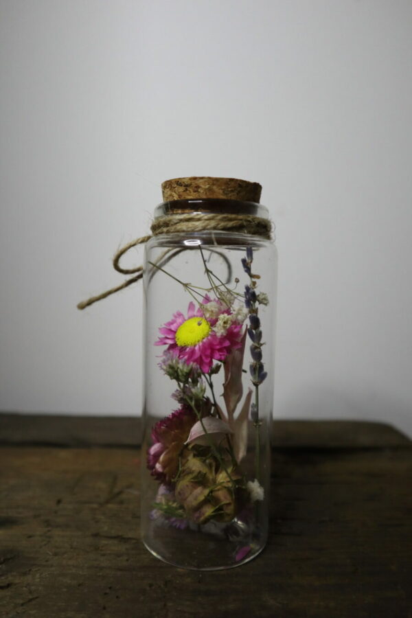 Droogbloemen in glazen buis #18