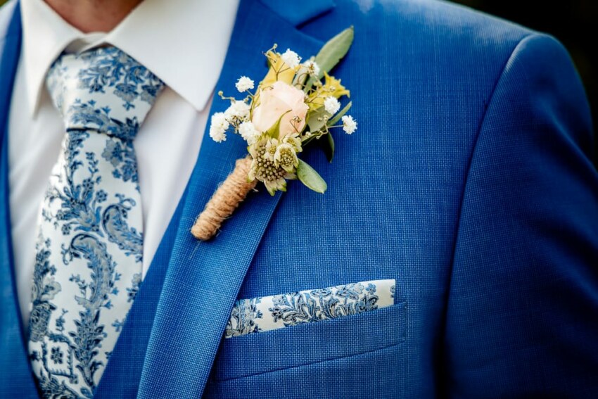 bruiloft bloemen - corsage