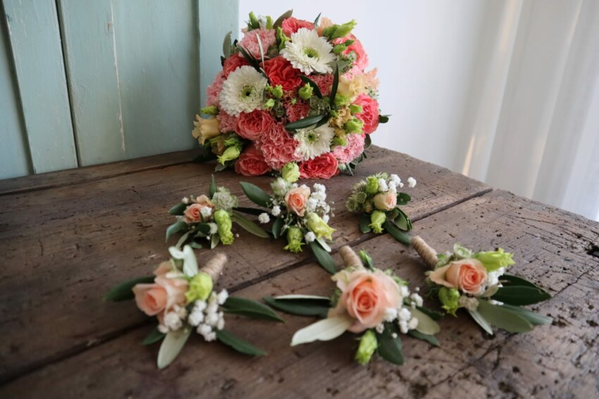 bruidsboeket - bruiloft bloemen
