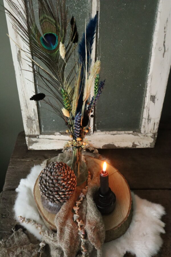 Droogbloemen in vaas - Annemarie - Afbeelding 4