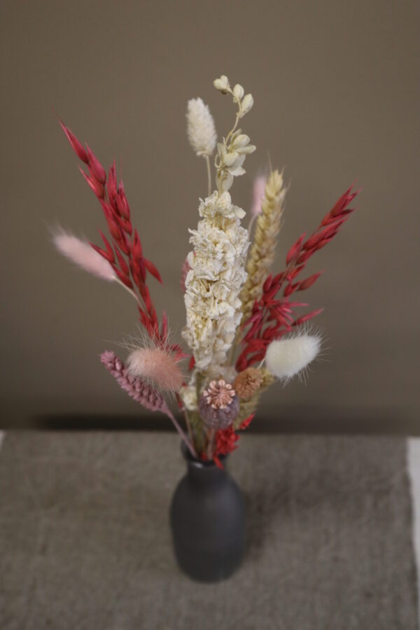 Droogbloemen boeket met vaas - Julie - Afbeelding 3