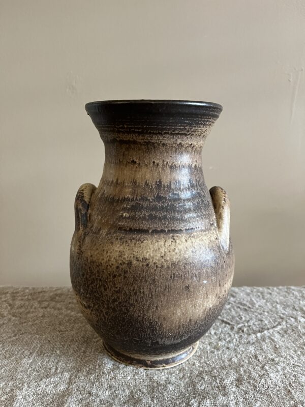 Vaas brocante - bruin
