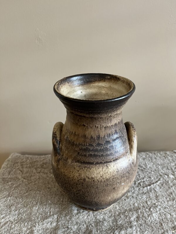 Vaas brocante - bruin - Afbeelding 3