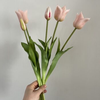 Real touch Franse tulpen - Light Pink
