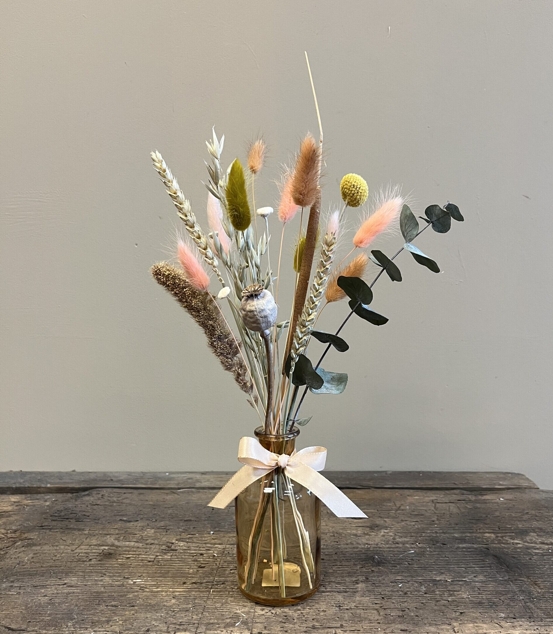 Droogbloemen met vaas - Nola
